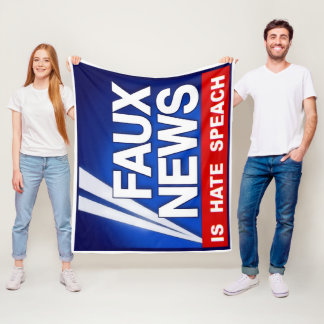 Cobertor De Velo Faux News