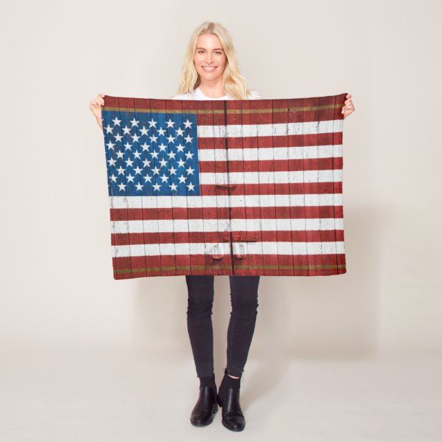 Cobertor De Velo Fazendas | American Flag Barn Mural (In Situ)