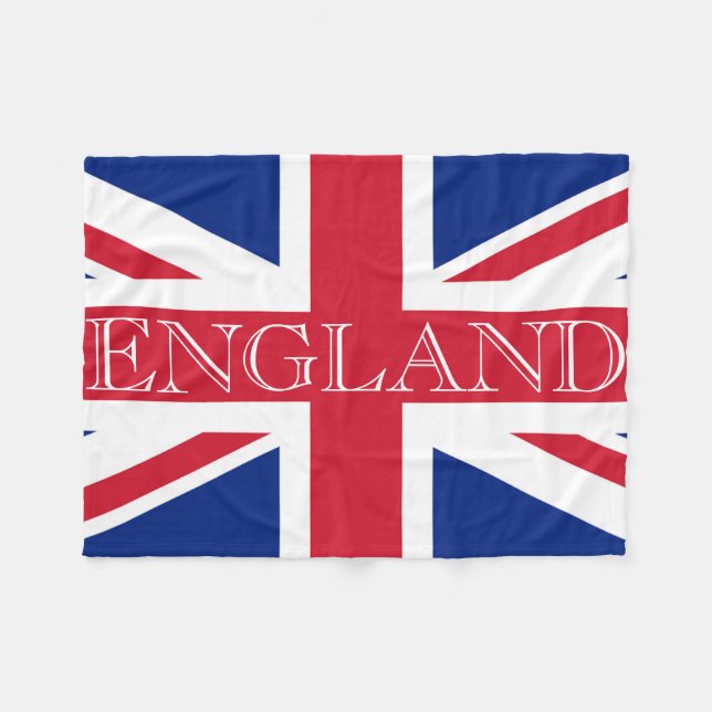 Cobertor De Velo Fbcnt Union Jack Flag England (Frente (Horizontal))