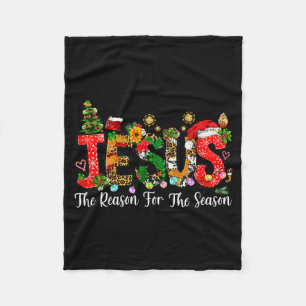 Cobertor De Velo Fé Cristã Jesus É A Razão Da Temporada