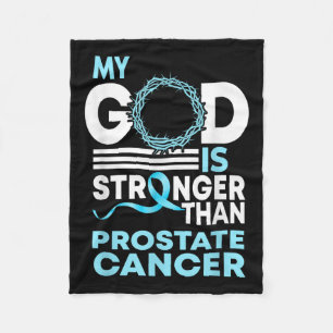 Cobertor De Velo Fé Meu Deus É Mais Forte Que Cancer Da Próstata Em