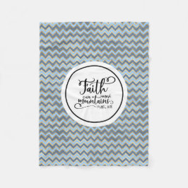 Cobertor De Velo Fé Pode Mover Montanhas