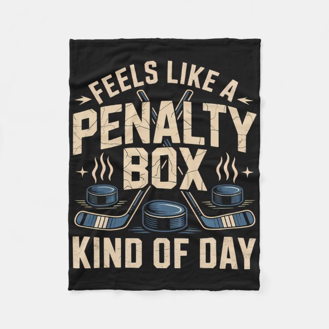 Cobertor De Velo Feels Like A Penalty Box Kind Of Day _49  (Frente)