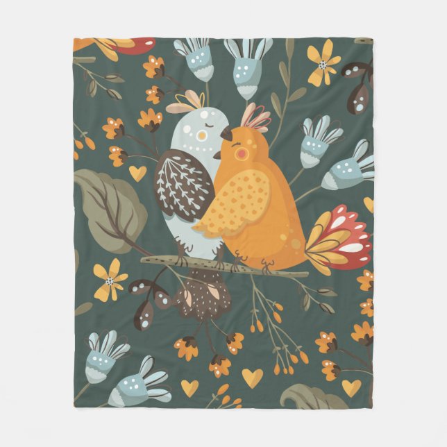 Cobertor De Velo Felicidade do Mellow Fleece Blanket (Frente)