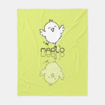 Feliciz Pintinho Amarelo Reflexo Doodle Nome Perso