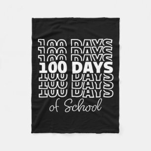 Cobertor De Velo Feliz 100 Dias De Ensino 100º Dia De Ensino