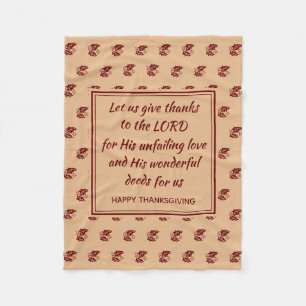 Cobertor De Velo FELIZ AGRADECIMENTO AO Vamos DAR PEGADA AOS Obriga