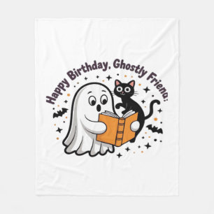 Cobertor De Velo Feliz Aniversário Ghost Cat PNG - Clássico Feliz