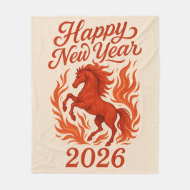 Cobertor De Velo Feliz ano novo 2016