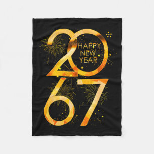 Cobertor De Velo Feliz Ano Novo 2067 Engraçado 67 Seis Sete Meme An
