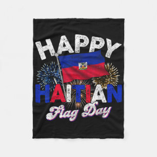 Cobertor De Velo Feliz Dia da Bandeira do Haiti Orgulho do Haiti 18