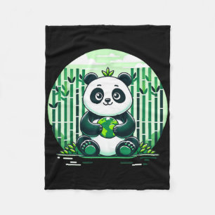 Cobertor De Velo Feliz Dia da Terra com Panda