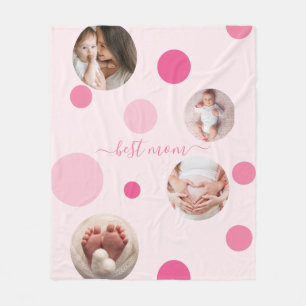 Cobertor De Velo Feliz Dia de as mães para a melhor foto de mamãe