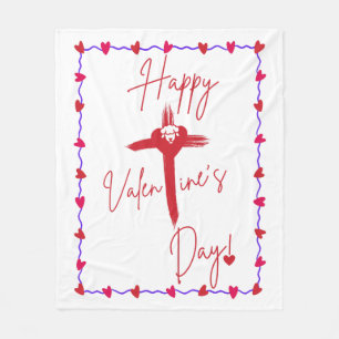 Cobertor De Velo Feliz dia de os namorados vazio