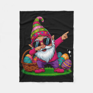 Cobertor De Velo Feliz Dia de Páscoa Gnome Abraço Ovos da Páscoa Mu