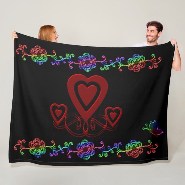 COBERTOR DE VELO FELIZ DIA DE VALENTINA (In Situ)