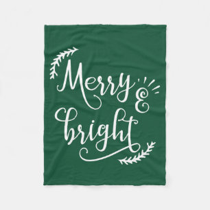 Cobertor De Velo feliz e Natal brilhante