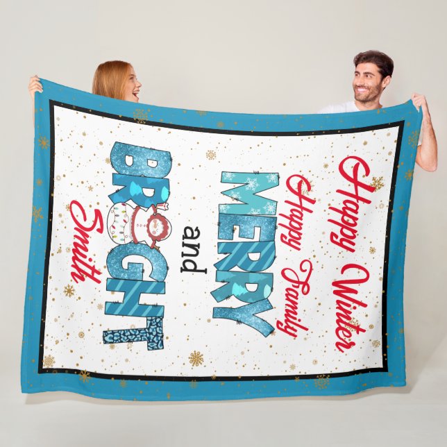 Cobertor De Velo Feliz E Personalização Brilhante (In Situ)