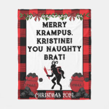 Feliz engraçada Krampus Personalizado Natal Person