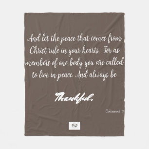 Cobertor De Velo Feliz Fleece Blanket