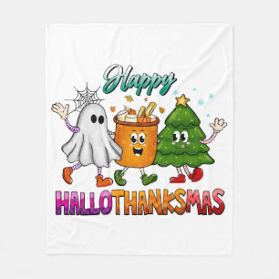 Cobertor De Velo Feliz Hallothanksmas