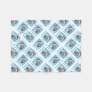 Cobertor De Velo Feliz Howlidays Neapolitano Mastiff Fleece Blanket