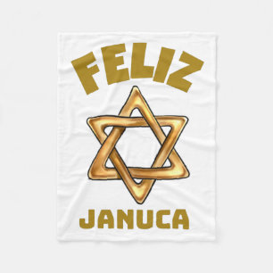 Cobertor De Velo Feliz Januca , januka, Janucia, Janukia, Pesaj,