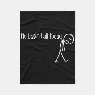 Cobertor De Velo Feliz Jogador De Basquete Sem Basquete Hoje Homens