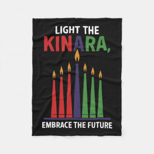 Cobertor De Velo Feliz Kwanzaa vela Africa Holiday African American