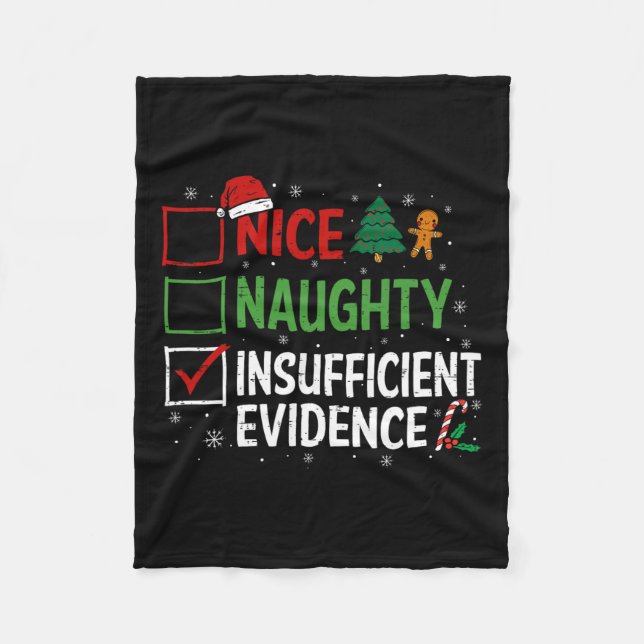 Cobertor De Velo Feliz Natal, Bela Prova Insuficiente (Frente)