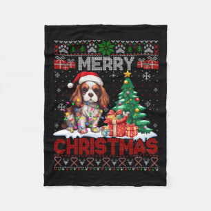 Cobertor De Velo Feliz Natal Cavaleiro Rei Cachorro Amadurece Xmas