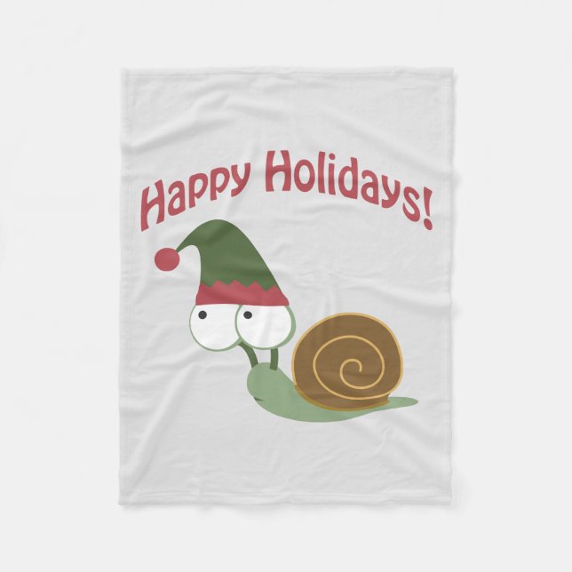 Cobertor De Velo Feliz Natal Feriados Gelfo (Frente)