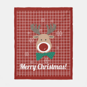 Cobertor De Velo Feliz Natal! Fleece Blanket