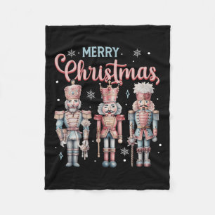Cobertor De Velo Feliz Natal Nutcracker Balé Festivo Xmas Men