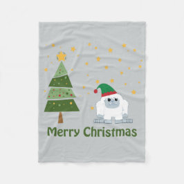 Cobertor De Velo Feliz Natal Yeti