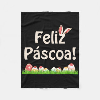 Cobertor De Velo Feliz Páscoa Presente de Páscoa Portugal Feliz