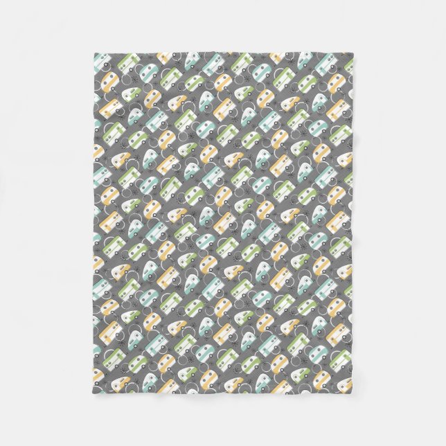 Cobertor De Velo Felizes Campos (Frente)