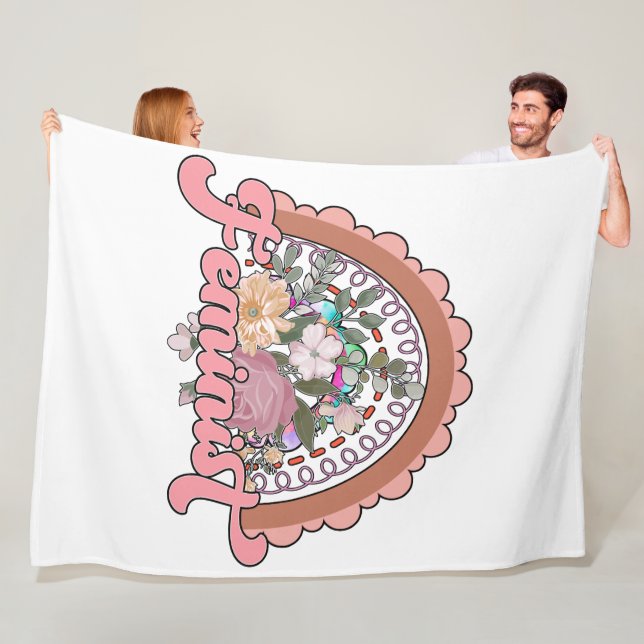 Cobertor De Velo Feminista Fleece Blanket (In Situ)
