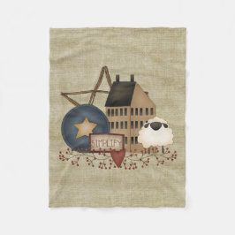 Cobertor De Velo Fenda de bordo primitiva SIMPLIFICA