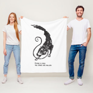 Cobertor De Velo Fenrir Fenris é um cão livre que viaja a mitologia