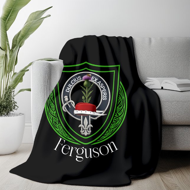Cobertor De Velo Ferguson Scottish Clan Crest (Criador carregado)