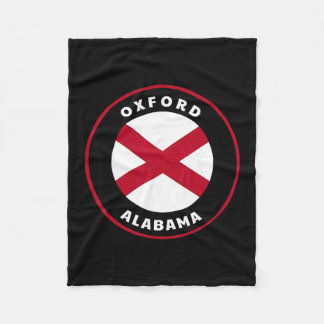 Cobertor De Velo Férias da Bandeira do Estado de Oxford Alama Al Dg