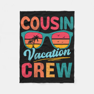 Cobertor De Velo Férias Da Família Cousin Crew Summer Beach Sungles