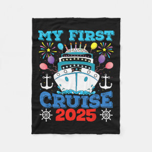 Cobertor De Velo Férias Da Família Cruise O Navio Tear Ancora Meu P