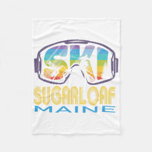 Cobertor De Velo Férias de Esqui Ski Sugarloaf Maine