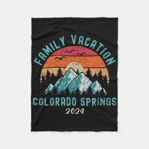 Cobertor De Velo Férias de Família de Esqui de Montanha Colorado Sp