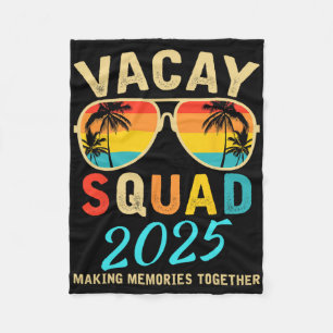 Cobertor De Velo Férias De Férias De Verão 2025 Amigos Da Família D