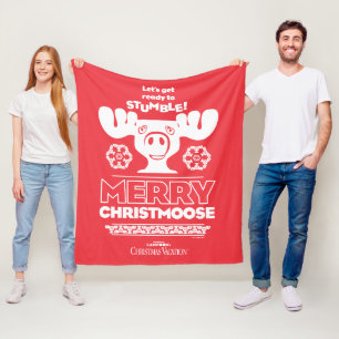 Cobertor De Velo Férias de Natal   Christmoose Feliz