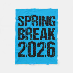Cobertor De Velo Férias de Primavera Vintage 2026 Férias de Primave