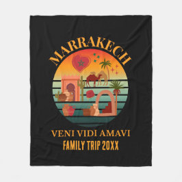 Cobertor De Velo Férias do Grupo Veni Vidi Amavi em Marrocos MARAKK